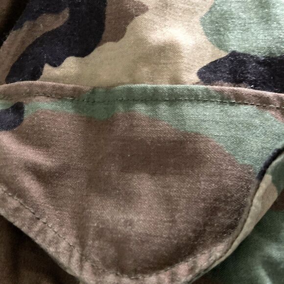 Military Issued Cold Weather Field Jacket L Woodland Camouflage Tactical Gear - Picture 9 of 16